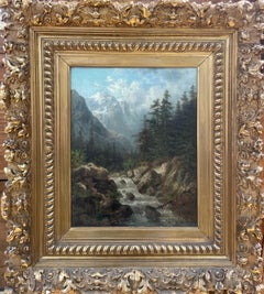 "Paesaggio fluviale alpino"