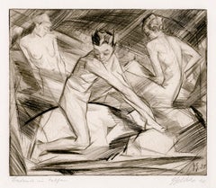 Women Bathing — German Expressionist Nudes, 1920
