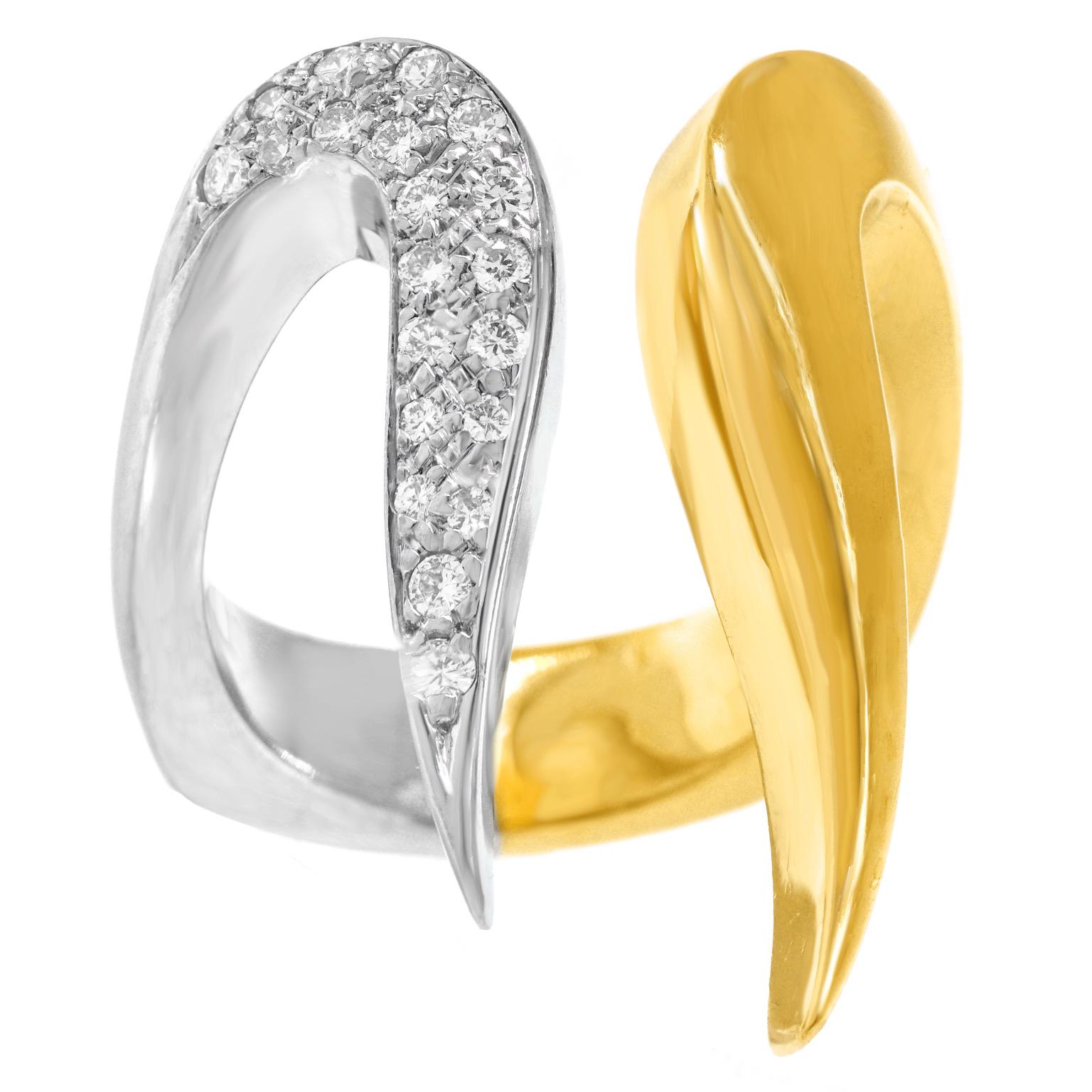 Anello in oro e diamanti Georg Hornemann in vendita 4