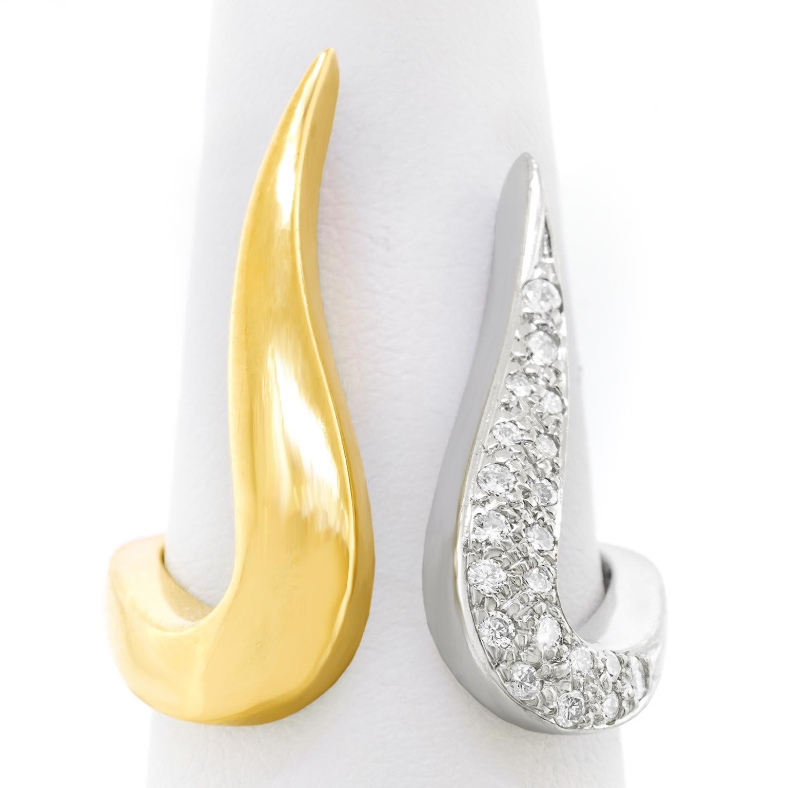 Anello in oro e diamanti Georg Hornemann in vendita 7
