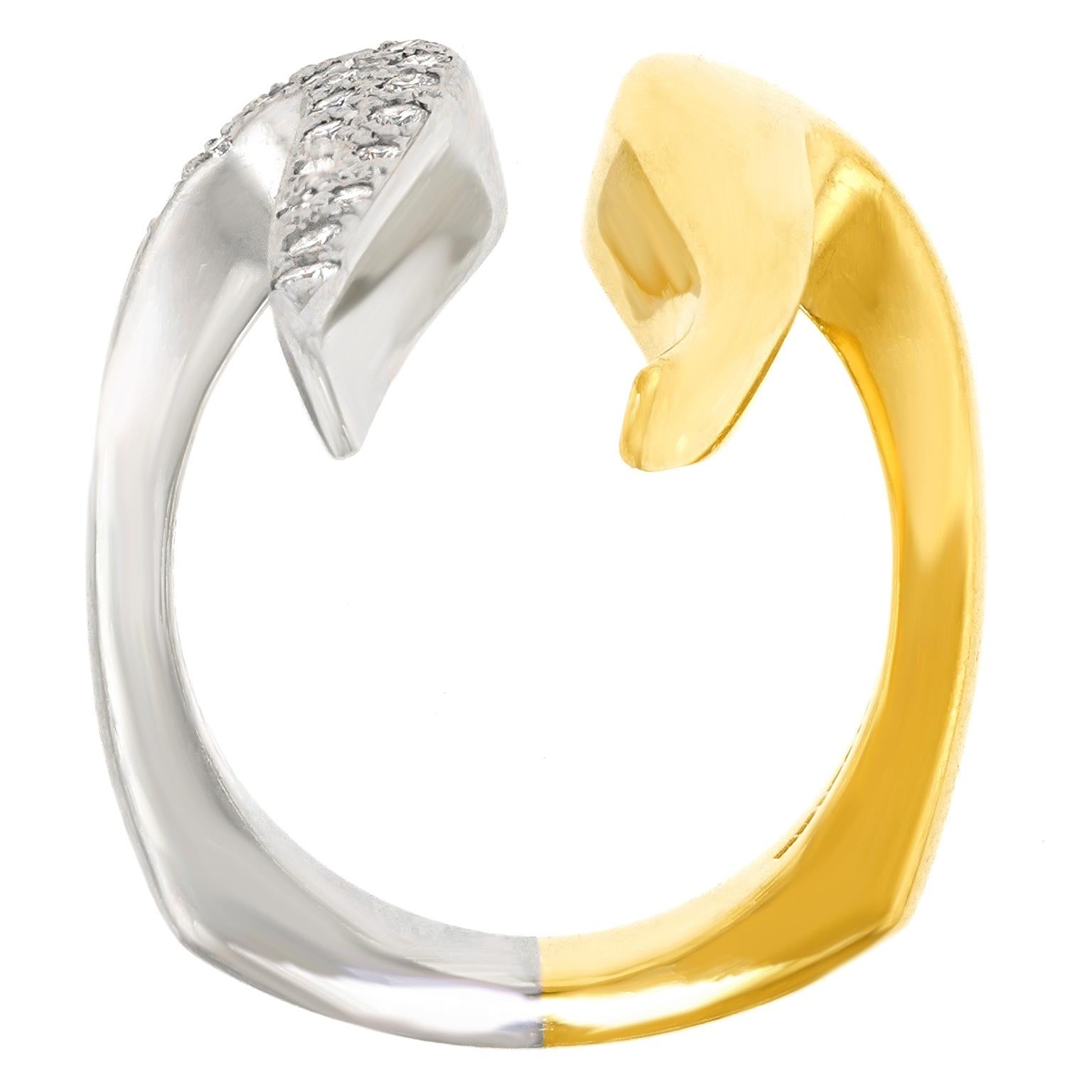 Anello in oro e diamanti Georg Hornemann in vendita 1