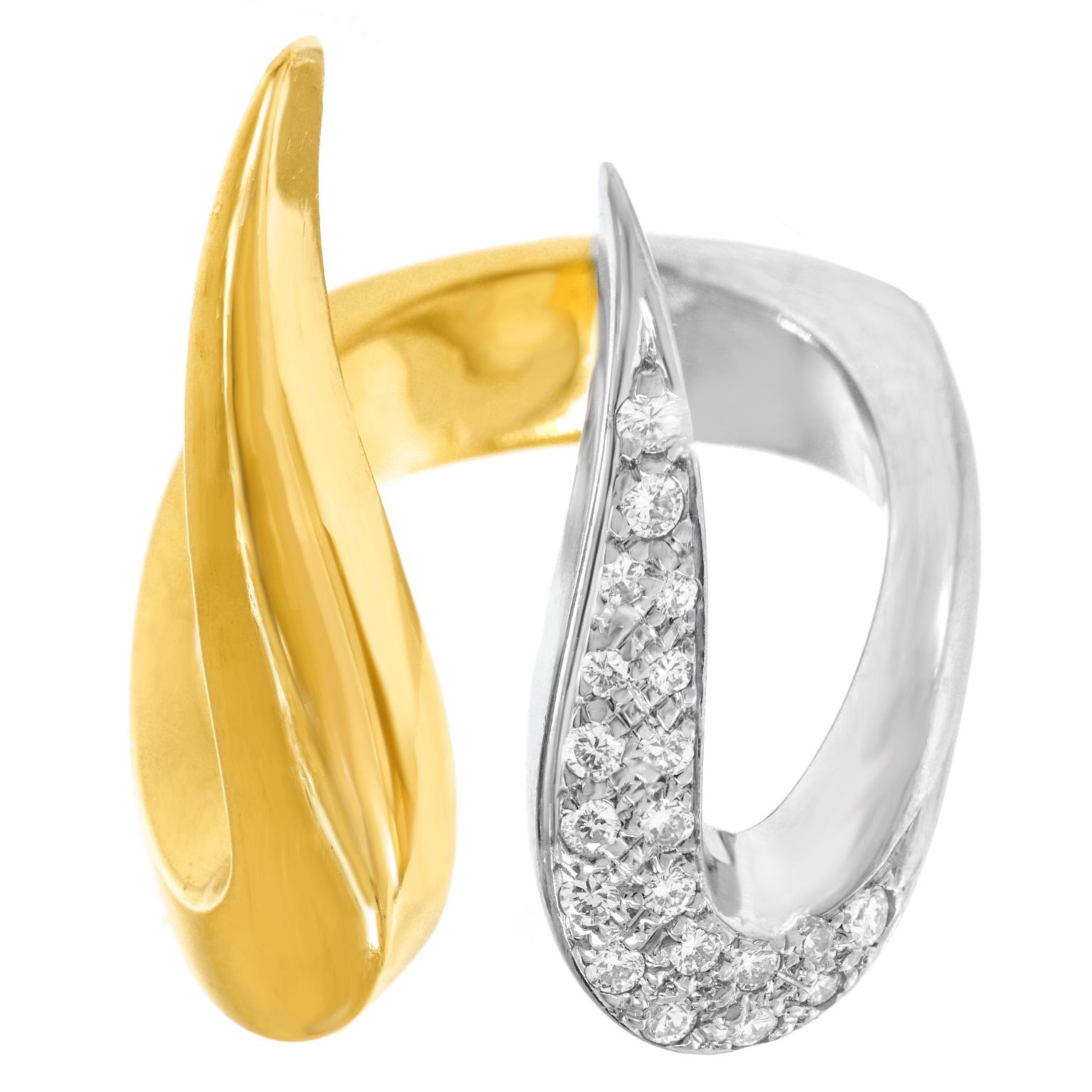 Anello in oro e diamanti Georg Hornemann in vendita 3