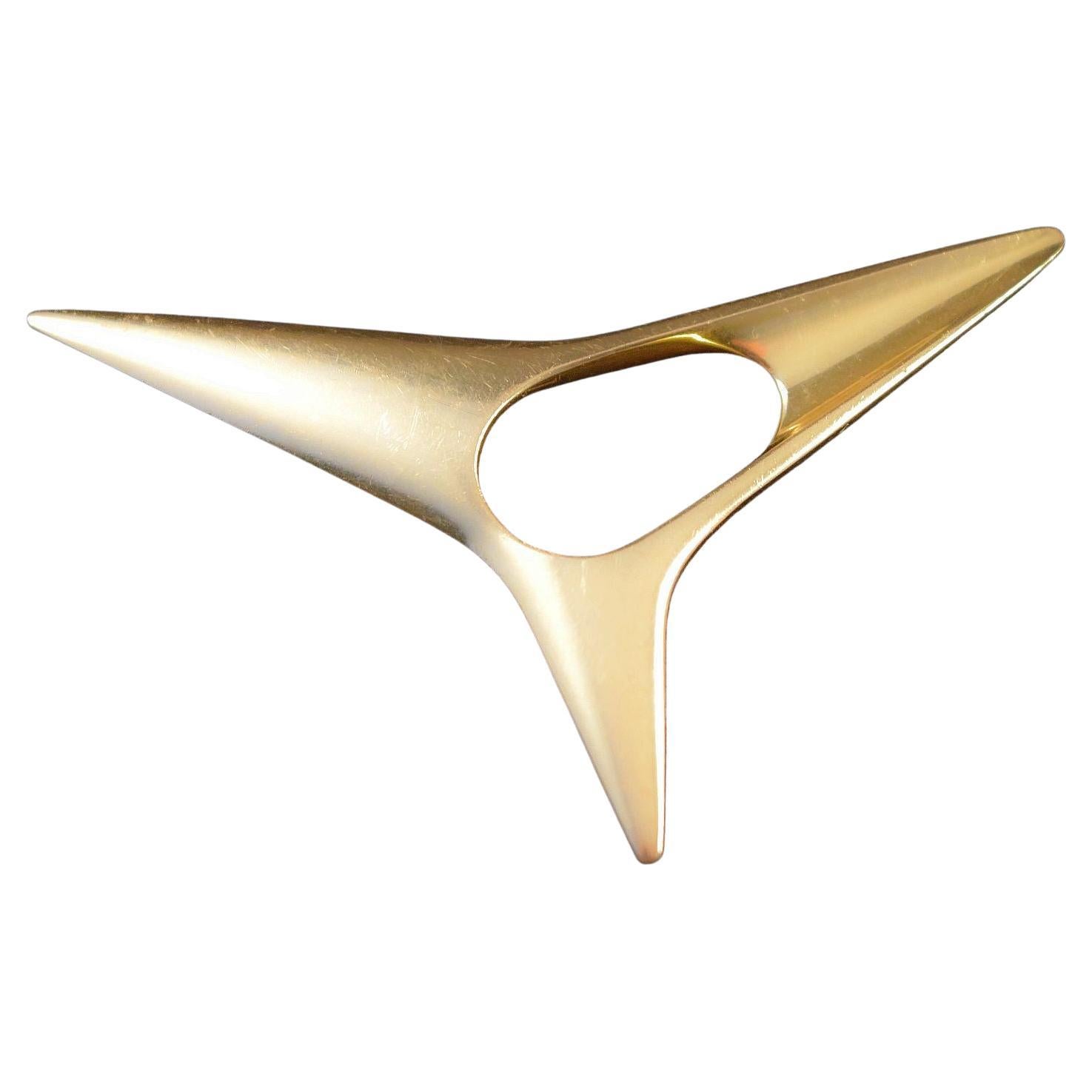 Atomic Broooch disegnato da Hennin Koppel
Spilla Georg Jensen in oro 18 k. di Henning Koppel Atomic no 1342
Stampato interamente a 18 k. 750
Firmato Georg Jensen
Questa bellissima spilla vintage risale agli anni '60.
Condizioni vintage molto