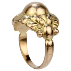 Georg Jensen 18 Karat Gold Ring Model No. 111 B