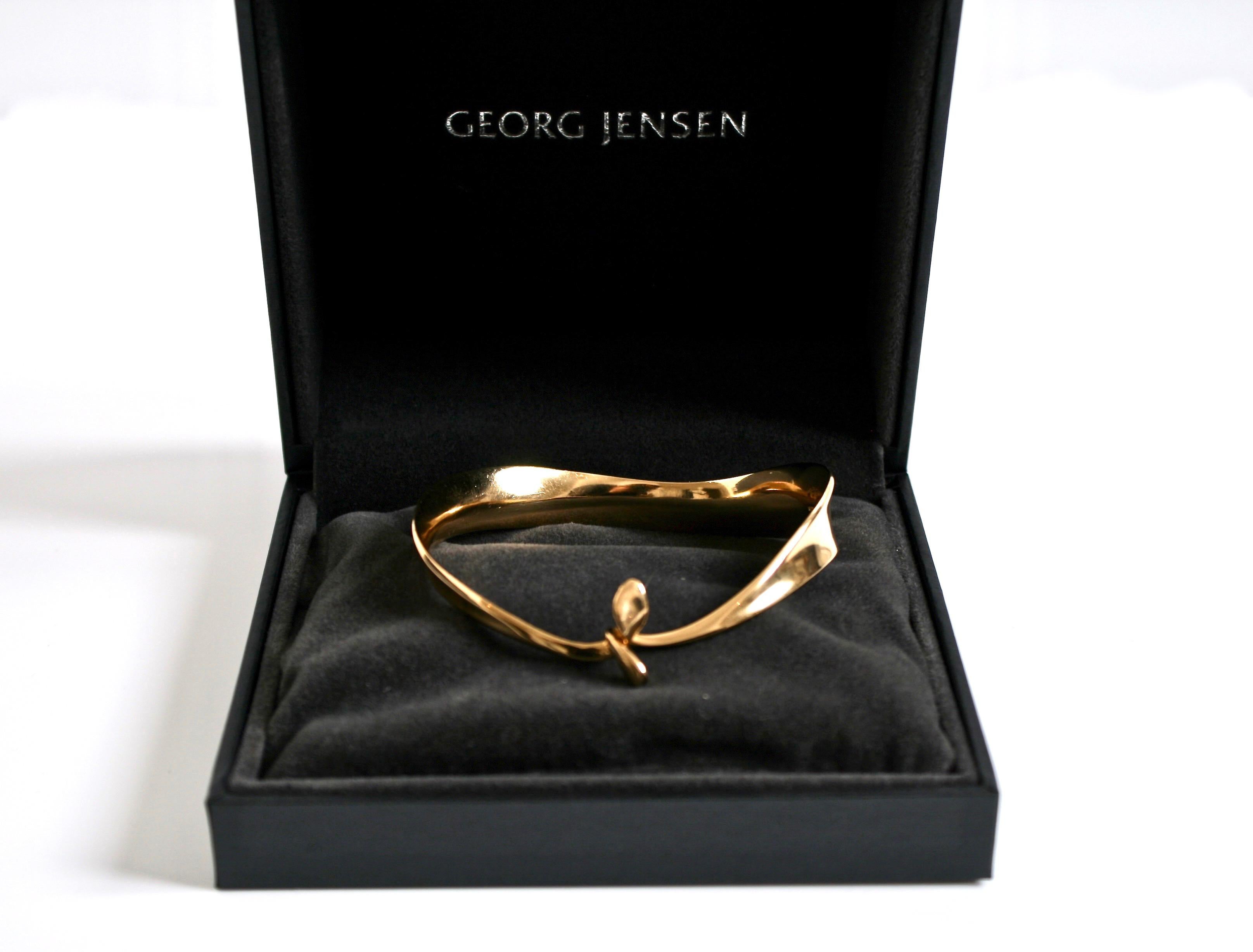 georg jensen love knot bangle