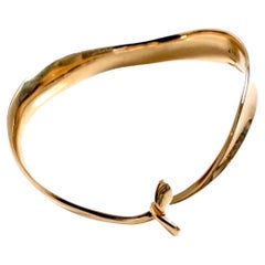 Georg Jensen 18 Karat Gold Torun Bracelet
