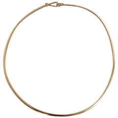 Georg Jensen 18 Karat Gold Torun Neckring No 903