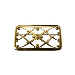 Georg Jensen 18 Karat Yellow Gold Brooch/Pin #20329