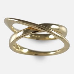 Georg Jensen 18ct Gold Möbius Ring #1369, Vivianna Torun