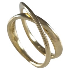 Georg Jensen 18ct Gold Möbius Ring #1369, Vivianna Torun