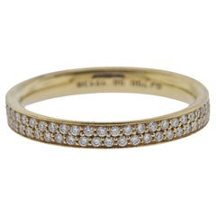 Georg Jensen 18k Yellow Gold Magic Pave Diamond Ring 1513 B