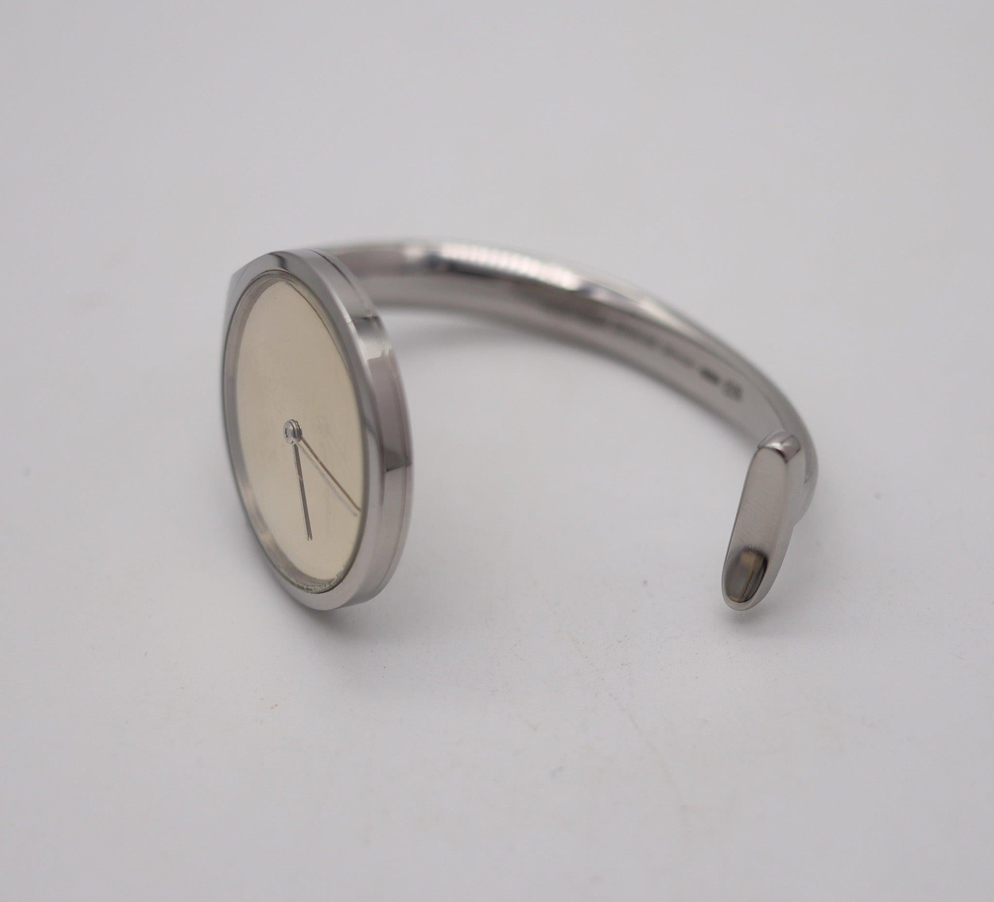 Reloj de pulsera GEORG JENSEN 1970-1980 By Vivianna Torun en acero inoxidable en venta 1