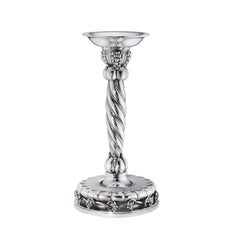 Georg Jensen 264 Handcrafted Sterling Silver Candlestick