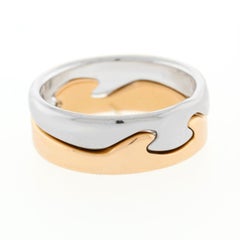 Georg Jensen 3 Band Puzzle Ring