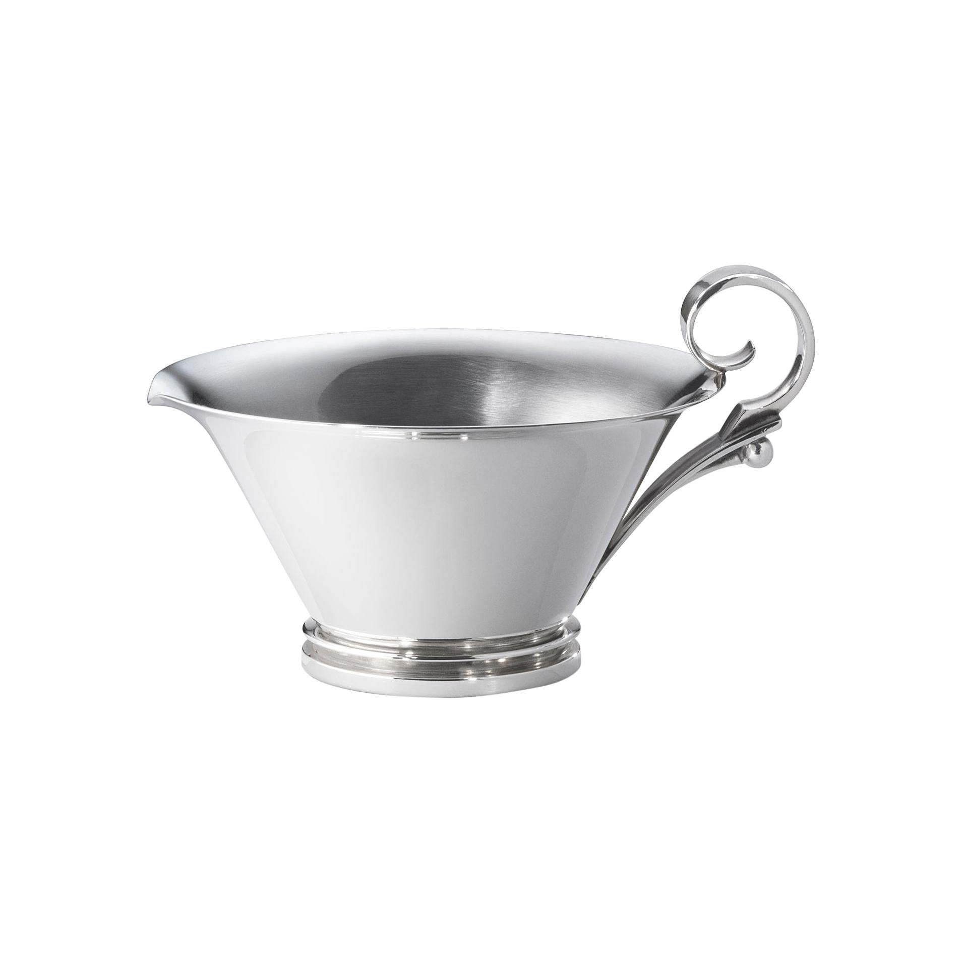 Georg Jensen 600A Handcrafted Sterling Silver Creamer by Harald Nielsen