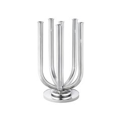 Georg Jensen 751 Sterlingsilber 6-Branch-Kandelaber von Harald Nielsen