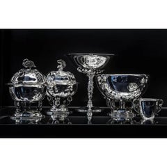 Georg Jensen 830 Sterling Silver Baby Cup 373A, 1918