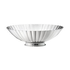 Georg Jensen 856A Handcrafted Sterling Silver Bowl by Sigvard Bernadotte