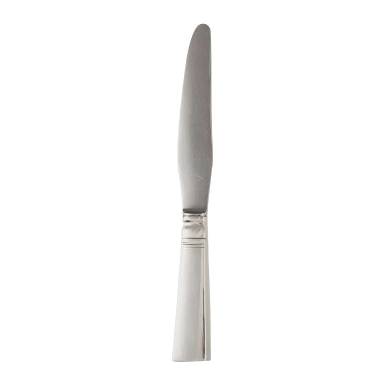 Georg Jensen Acadia, coltello da cena grande in argento Sterling 003