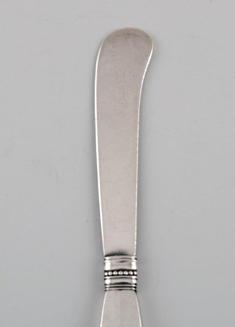 Art Deco Georg Jensen Acanthus Butter Knife in Sterling Silver, Six Knives Available For Sale