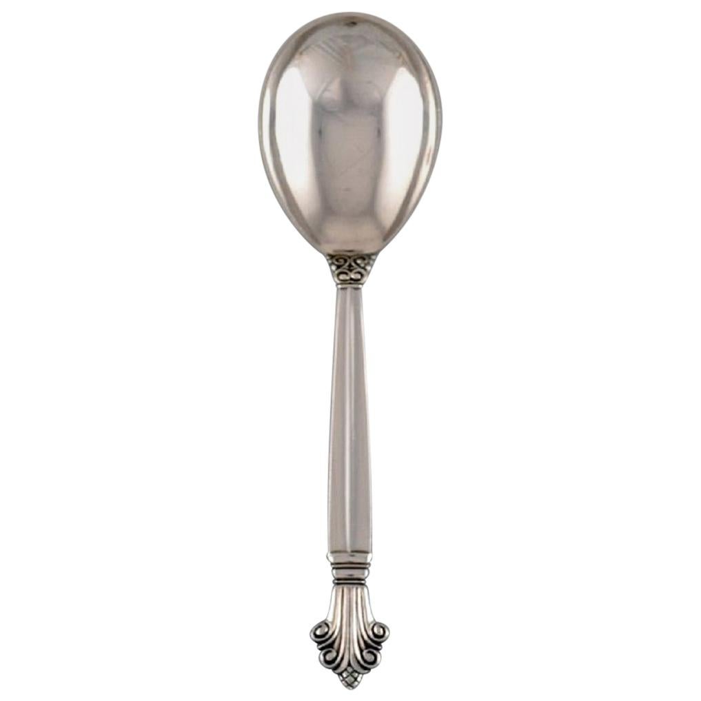 Georg Jensen Acanthus Serving Spoon in Sterling Silver