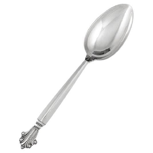 Georg Jensen Acanthus Sterling Silber Kaffeelöffel 034