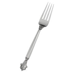 Georg Jensen Fourchette à dîner en argent Acanthus 012