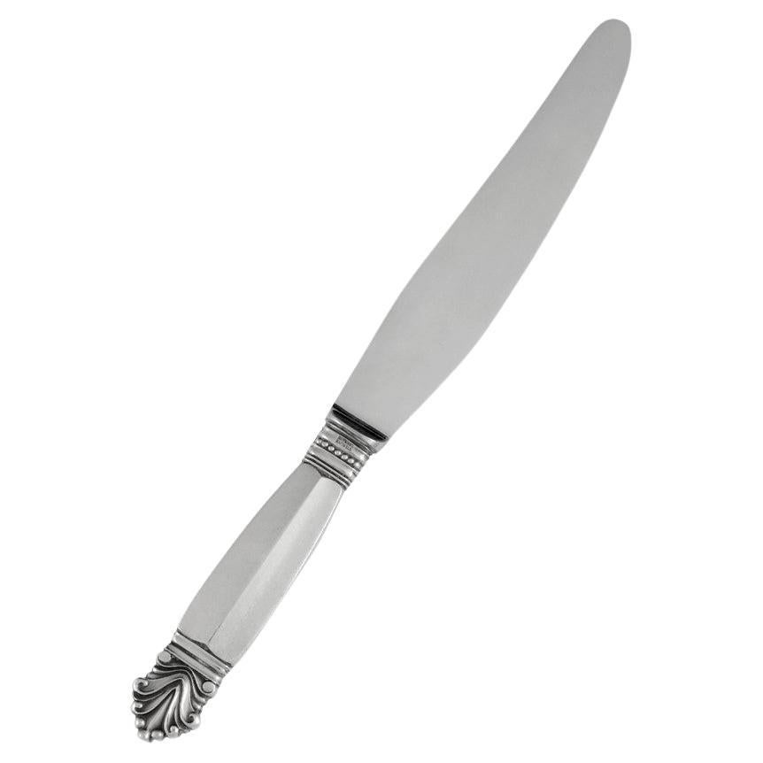 Georg Jensen Acanthus Sterling Silver Dinner Knife 013