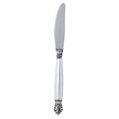 Georg Jensen Acanthus Sterling Silver Dinner Knife 014, 1917