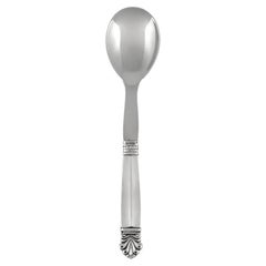 Georg Jensen Acanthus Sterling Silber Eierlöffel 085