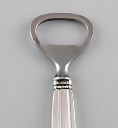 Georg Jensen Acorn Bottle Opener in Sterling Silver, Two Available