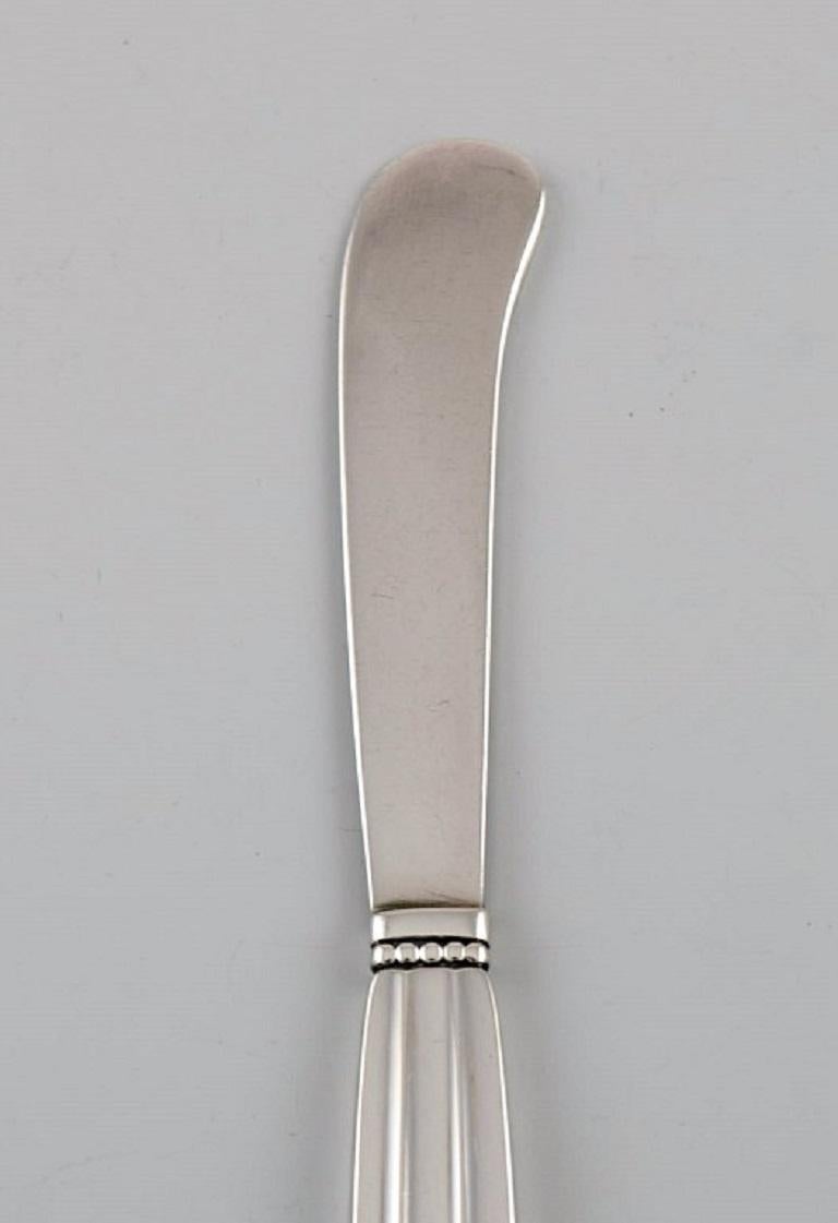 Art Deco Georg Jensen Acorn Butter Knife in Sterling Silver, Six Knives Available