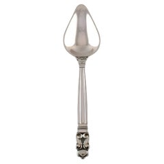 Georg Jensen Acorn Grapefruit Spoon in Sterling Silver