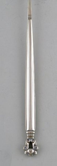 Georg Jensen "Acorn" Ice Tea Spoon in Sterling Silver