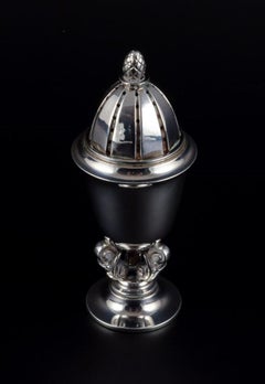 Georg Jensen, Acorn, Pepper Shaker in Sterling Silver