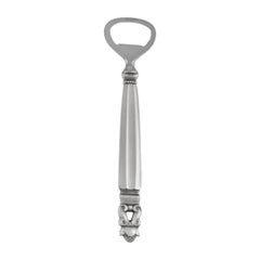 Georg Jensen Eichel-Sterlingsilber-Flaschenöffner mit langem Griff 272