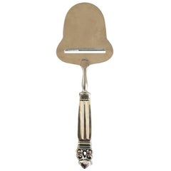 Georg Jensen Acorn Sterling Silver Cheese Slicer