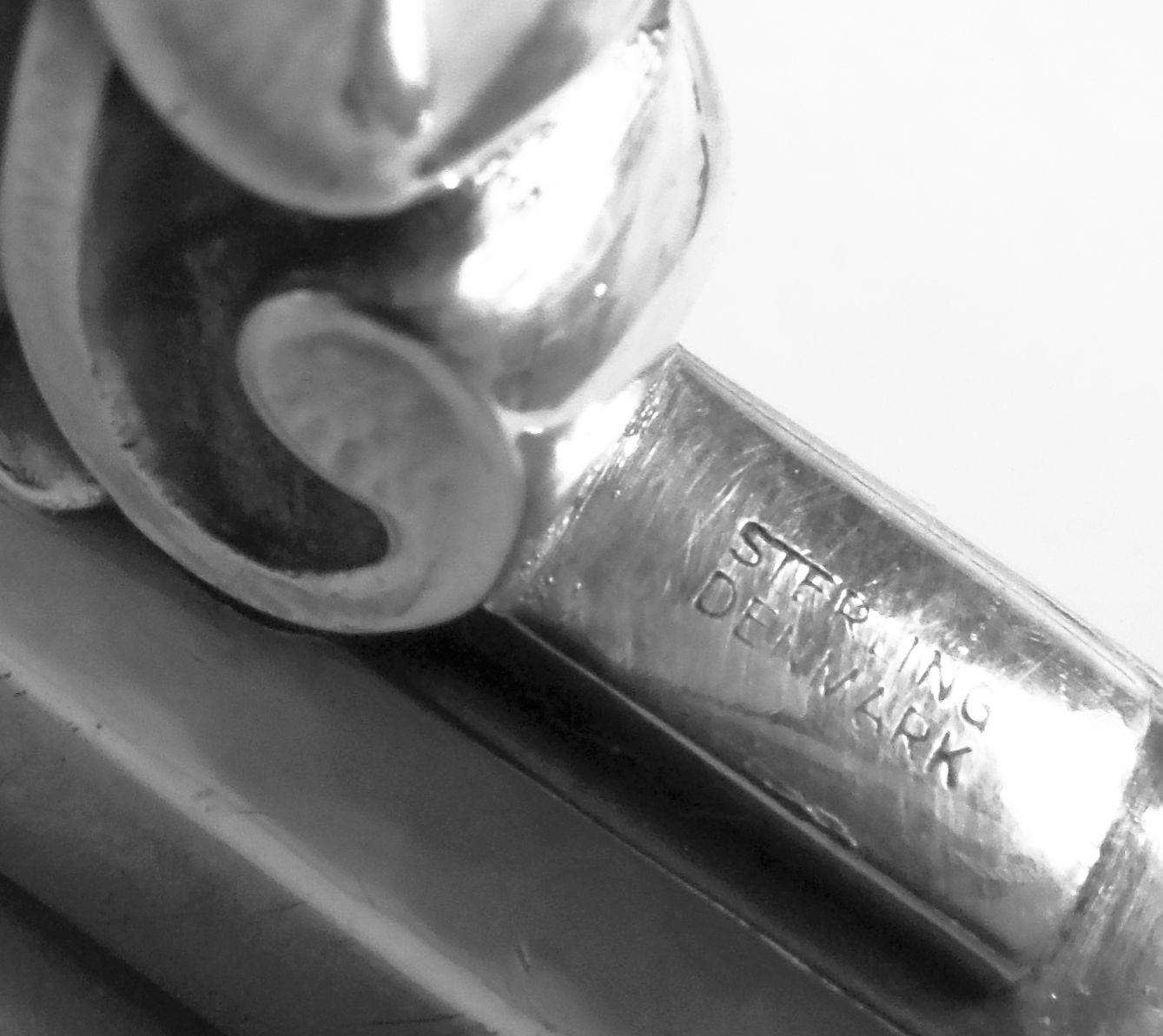 Korkenzieher aus Sterlingsilber mit Eichel von Georg Jensen 2