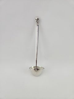 Georg Jensen 'Acorn' Sterling Silver Cream or Sauce Ladle