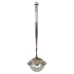 Georg Jensen "Bellota" Cucharón para nata o salsa de plata de ley