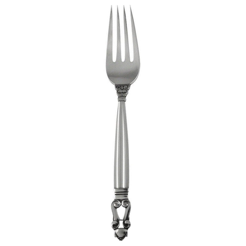 Fourchette à dîner Georg Jensen Acorn en argent sterling 012