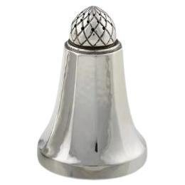 Georg Jensen Acorn Sterling Silver Pepper Shaker 423B For Sale