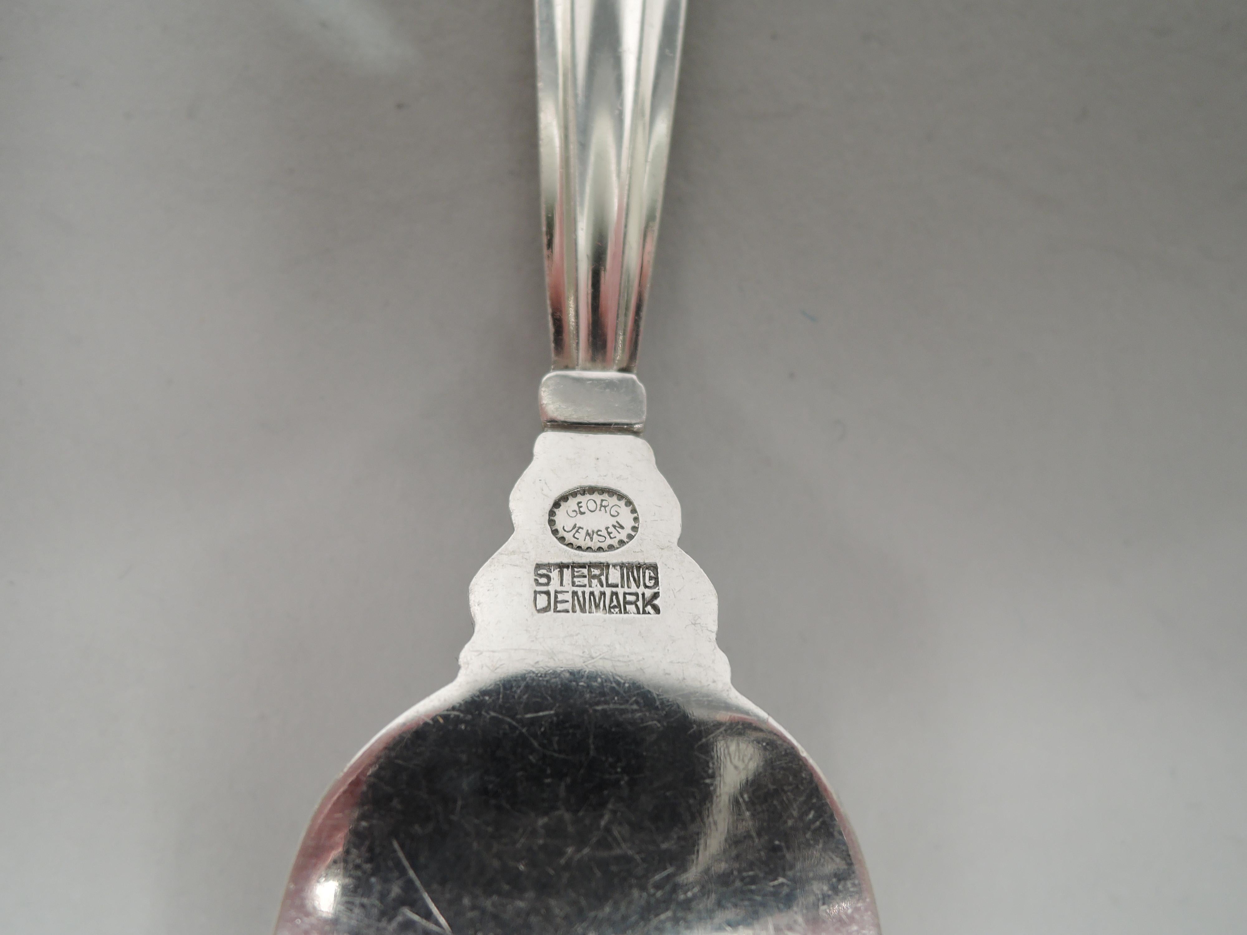 Georg Jensen Juego de Bellota de Plata de Ley con 104 Piezas Danés en venta