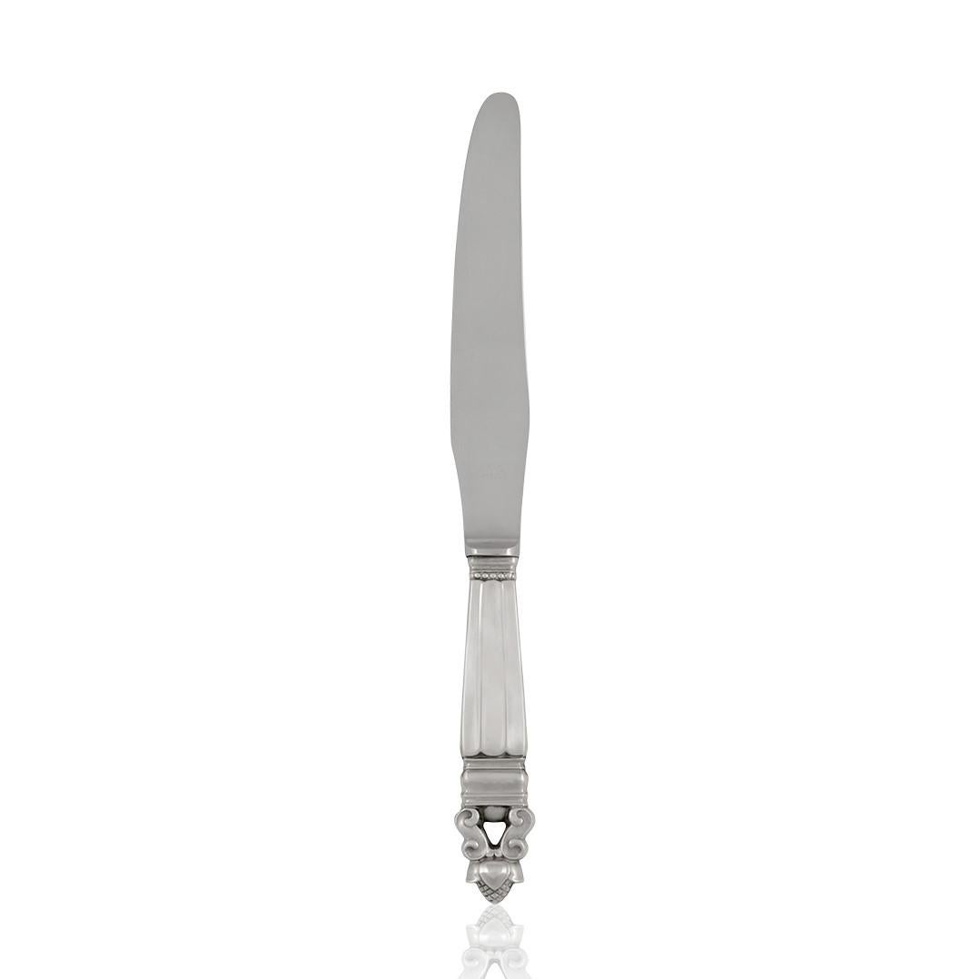 Art Nouveau Servizio di posate in argento sterling Georg Jensen Acorn, 12 pezzi in vendita