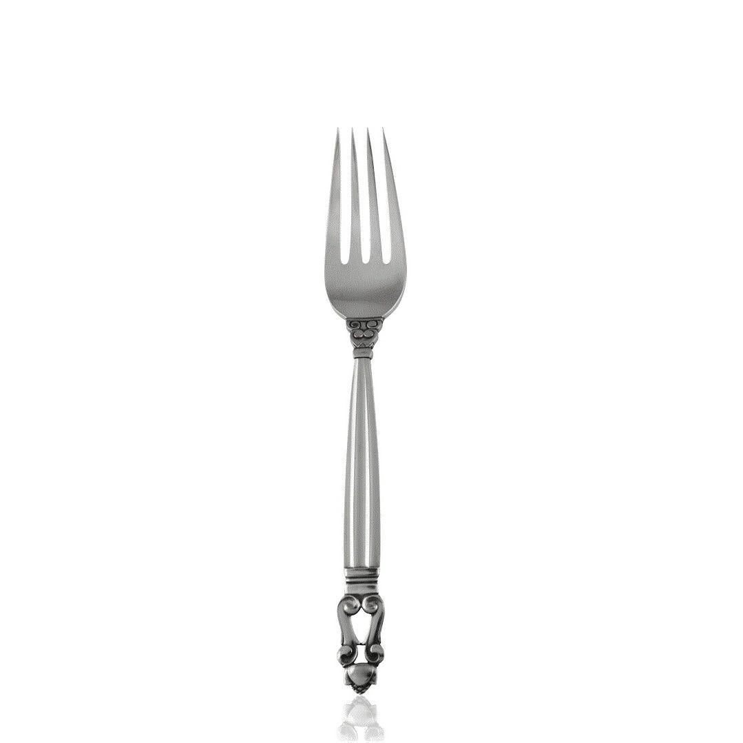Danese Servizio di posate in argento sterling Georg Jensen Acorn, 12 pezzi in vendita