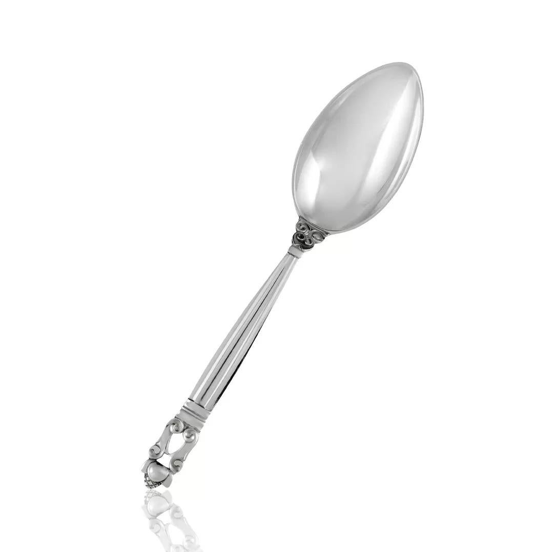 Georg Jensen Bellota Servicio de Cubiertos de Plata de Ley para 12 en venta 7