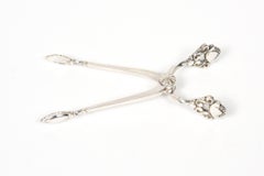 Georg Jensen Acorn Sugar Tongs