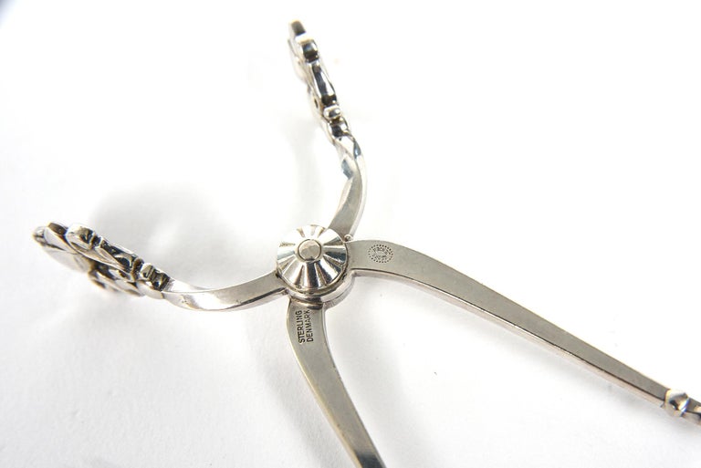 Jensen Acorn Sugar Tongs For Sale at 1stDibs