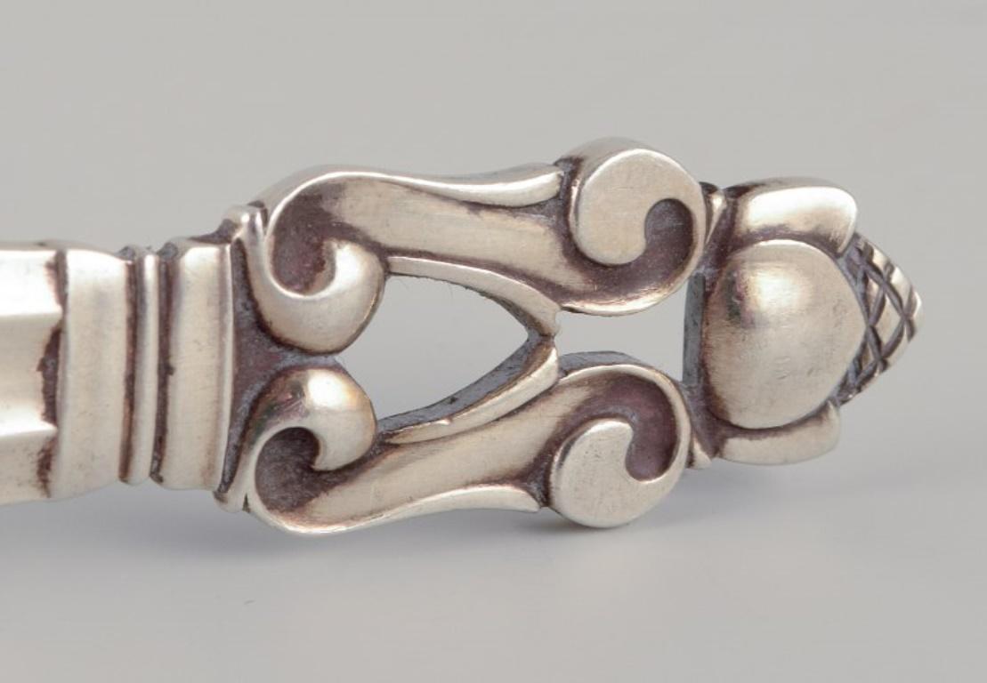 Argento 925 Georg Jensen Acorn. Tre coltelli da pesce in argento sterling. in vendita