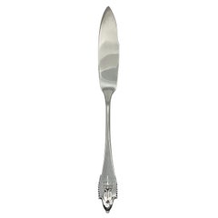 Georg Jensen Akkeleje Fischmesser aus Sterlingsilber 062